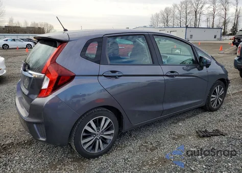 2015 Honda Fit Ex из США, поврежденный, VIN 3HGGK5G89FM720101